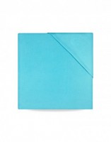 Sabana Microfibra Azul Individual